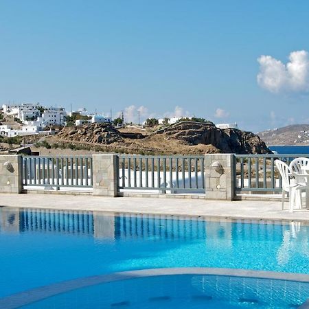 Alex Hotel Tourlos Bagian luar foto